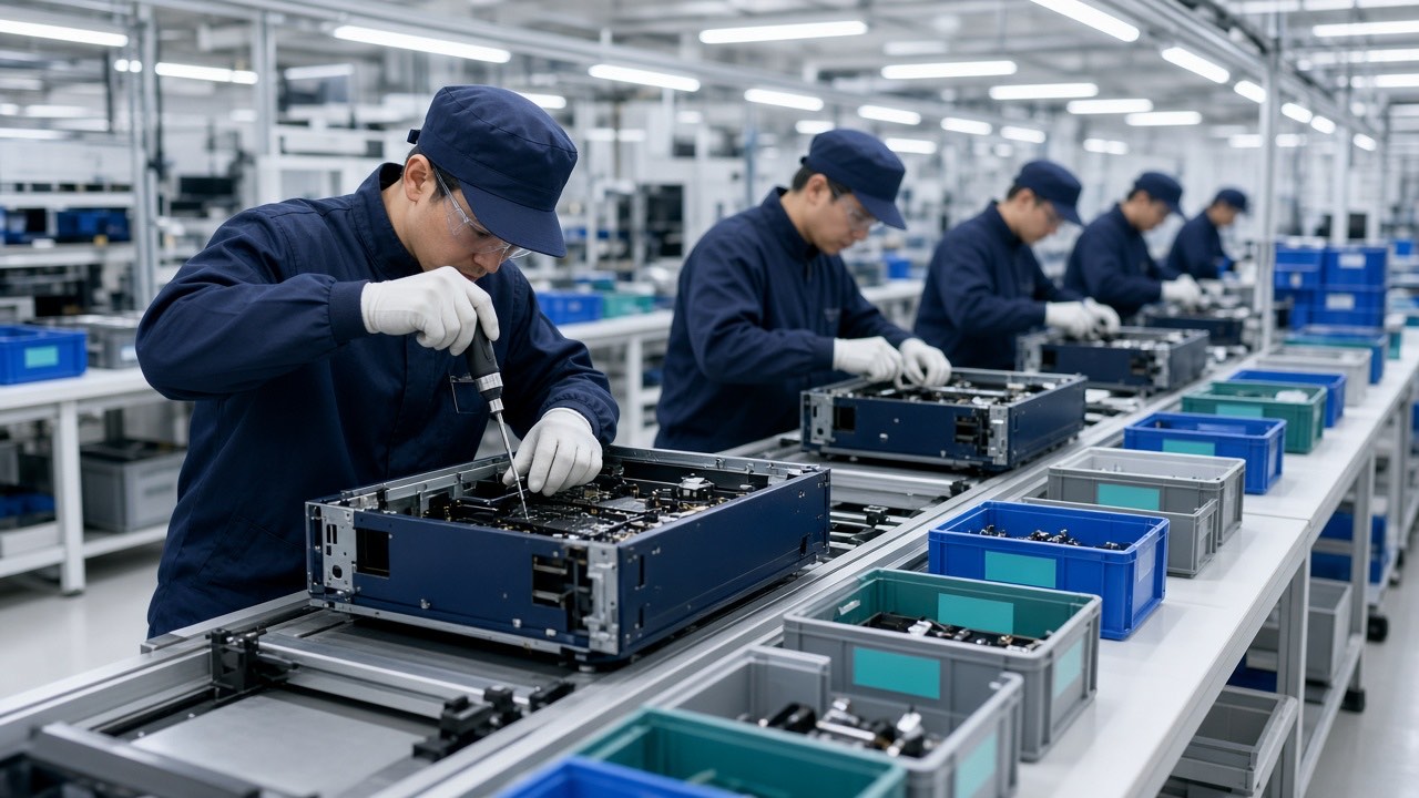 Final assembly line